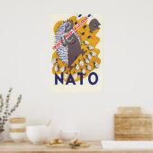 Danish Anti-Russian NATO Poster Frihed Freedom ポスター (キッチン)