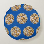 Danish Butter Cookie Pillow ラウンドクッション (裏面)