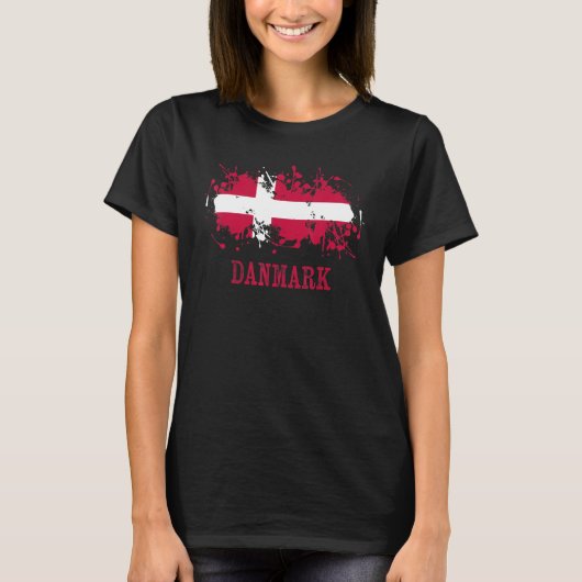 Danish enthusiasts for Danmark and Denmark Tシャツ (正面)