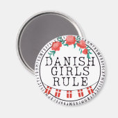 Danish Girl's Rule マグネット (正面/裏面)