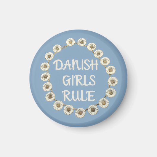 Danish Girls Rule マグネット (正面)