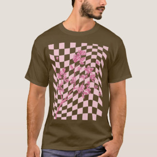 Danish Pastel Aesthetic Cherry Blossom Japanese Sa Tシャツ