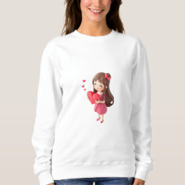 Danishqによるコンテンポラリー・ママラブ・グラフィックTシャツ スウェットシャツ