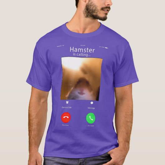 dankミームハムスターの目の前のカメラハムスター tシャツ (正面)
