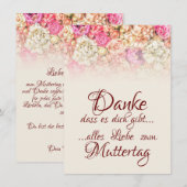 Danke, dass es dich gibt - Muttertag (正面/裏面)