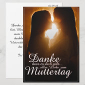 Danke, dass es dich gibt - Muttertag (正面/裏面)