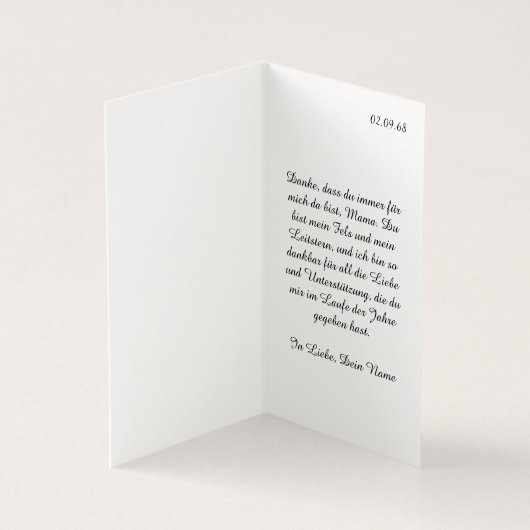 Danke, dass es dich gibt - Muttertag (内部)