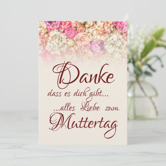 Danke, dass es dich gibt - Muttertag (スタンド正面)