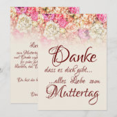 Danke, dass es dich gibt - Muttertag (正面/裏面)