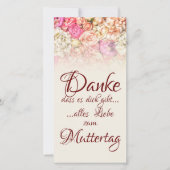 Danke, dass es dich gibt - Muttertag (正面)