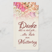 Danke, dass es dich gibt - Muttertag (正面/裏面)