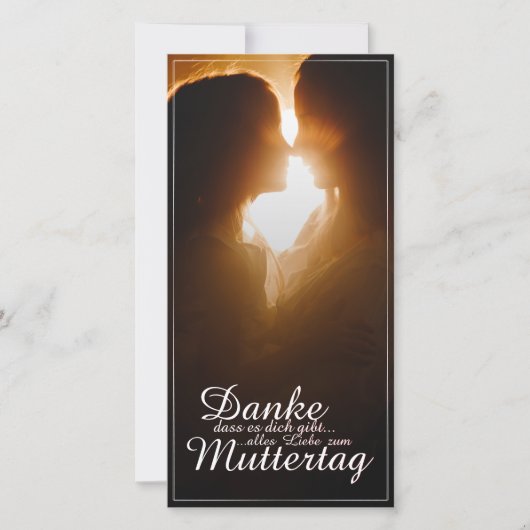 Danke, dass es dich gibt - Muttertag (正面)