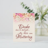 Danke, dass es dich gibt - Muttertag シーズンポストカード (スタンド正面)