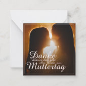 Danke, dass es dich gibt - Muttertag ノートカード (正面)