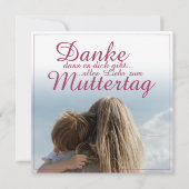 Danke, dass es dich gibt, Muttertag, Mutter & Kind (正面)
