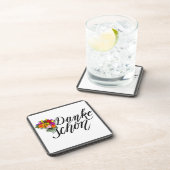 Danke Schon German Thank You Bouquet Black 縁ど （ダンケ コースター (右側)