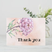 Dankeschön Karte mit Hortensie 招待状 (スタンド正面)