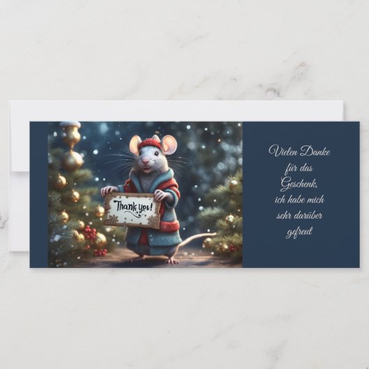 Dankesgrüße von der kleinen Ratte (正面)