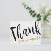 Danksagungskarte *Thank You* auf Englisch ポストカード (スタンド正面)