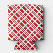 Danmark og Dannebrog Tiled with Your Name 缶クーラー (裏面)