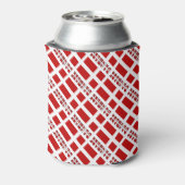 Danmark og Dannebrog Tiled with Your Name 缶クーラー (缶裏面)