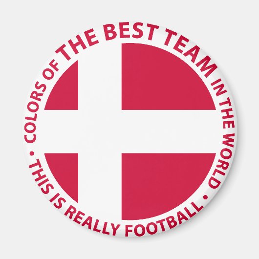 Danmark Shield マグネット (正面)
