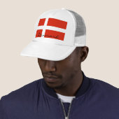 Dannebrogのデンマークの国旗 キャップ (インサイチュ)