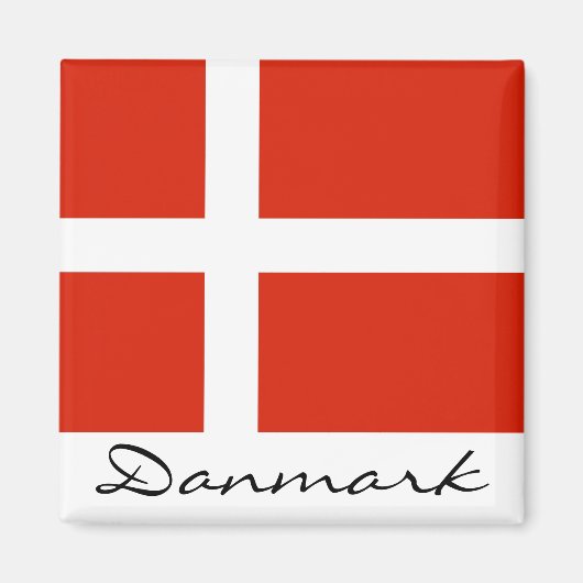 DannebrogのDanmark マグネット (正面)