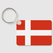 Dannebrog;デンマーク国旗 キーホルダー (裏面)