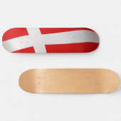 Dannebrog – デンマーク国旗 スケートボード (横)