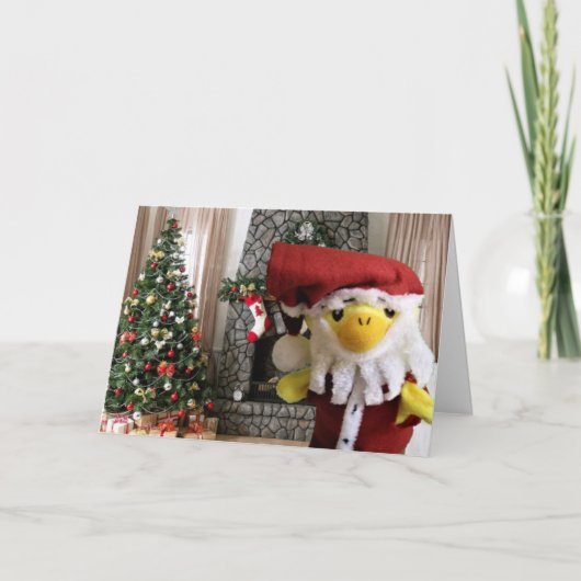 Danny Duckからのメリークリスマスお知らせ 案内状 (正面)
