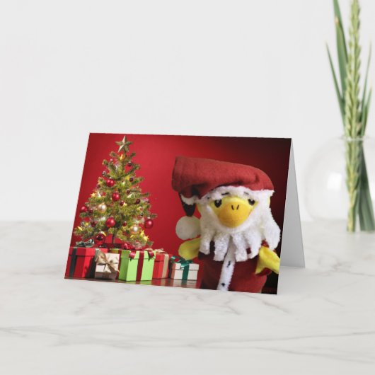 Danny Duckからのメリークリスマス 案内状 (正面)