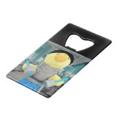 Danny Duck in the Gym クレジットカード栓抜き (正面アングル)