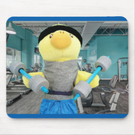 Danny Duck in the Gym マウスパッド