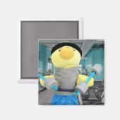 Danny Duck in the Gym マグネット (正面/裏面)