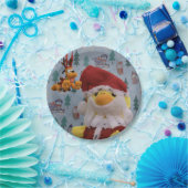 Danny Duck Santa.   ペーパープレート (パーティー)