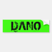 Dano バンパーステッカー (正面)