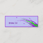 Dansのlesの出口 スキニー名刺 (裏面)