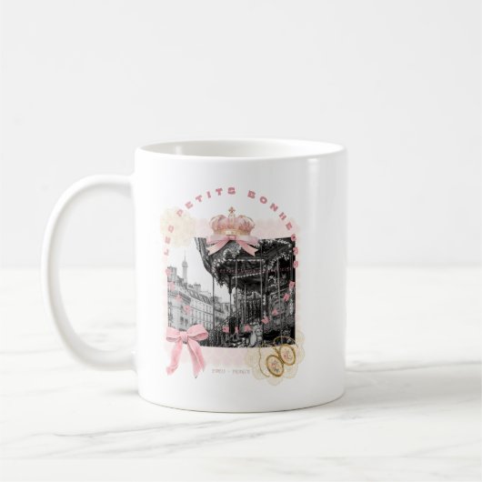 Dans Les Petits Bonheurs de la Vie コーヒーマグカップ (左)