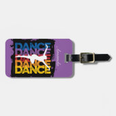 DanseとLettres (ダンス) ラゲッジタグ (正面横)