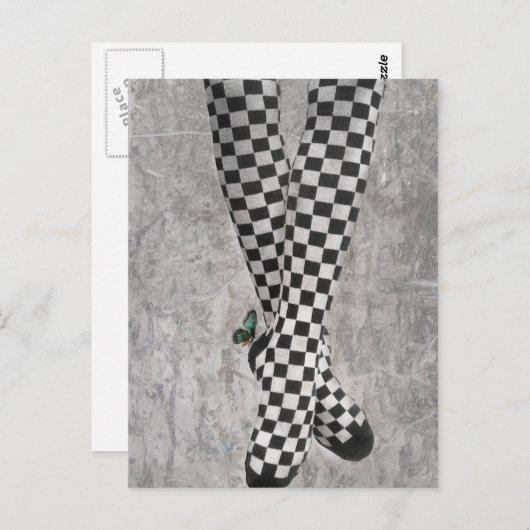 Danse avec moi ...はがき ポストカード (正面/裏面)