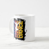 Danse et Lettres (ダンス)コーヒーマグ コーヒーマグカップ (正面左)