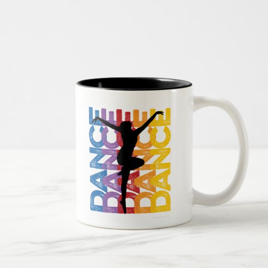 Danse et Lettres (ダンス)コーヒーマグ ツートーンマグカップ (右)