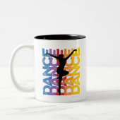 Danse et Lettres (ダンス)コーヒーマグ ツートーンマグカップ (左)