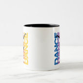 Danse et Lettres (ダンス)コーヒーマグ ツートーンマグカップ (中央)