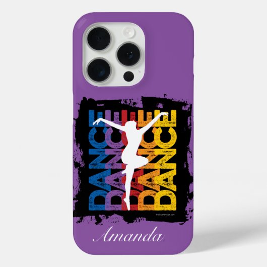 Danse et Lettres (ダンス) Case-Mate iPhoneケース (裏面)