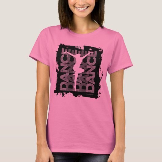 Danse et Lettres (Dance) Tシャツ (正面)