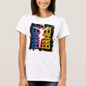 Danse et Lettres (Dance) Tシャツ (正面)