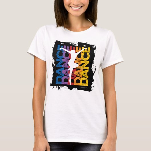 Danse et Lettres (Dance) Tシャツ (正面)