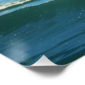 Dansende Golven onder de Hemel ポスター (コーナー)